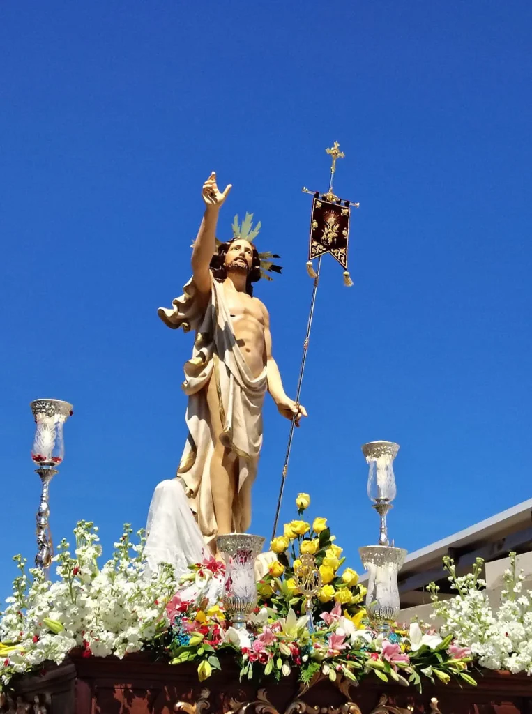 Hdad. Ntra. Sra. De los Angeles y Stmo. Cristo de la Juventud en su Resurrección La Carlota Imágenes 2026