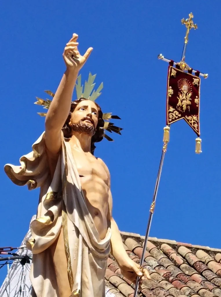 Hdad. Ntra. Sra. De los Angeles y Stmo. Cristo de la Juventud en su Resurrección La Carlota Imágenes 2026