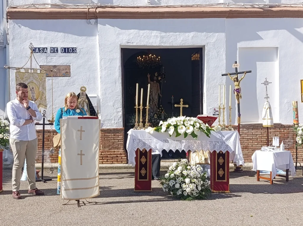 Hdad. Ntra. Sra. De los Angeles y Stmo. Cristo de la Juventud en su Resurrección La Carlota Imágenes 2026