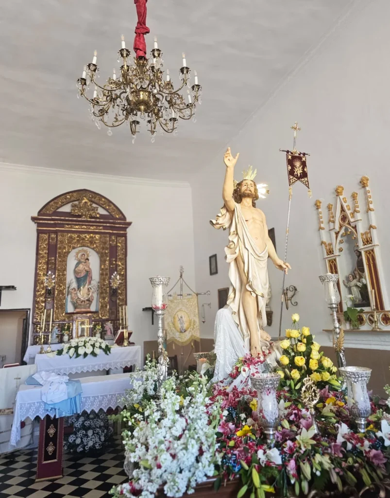 Hdad. Ntra. Sra. De los Angeles y Stmo. Cristo de la Juventud en su Resurrección La Carlota Imágenes 2026