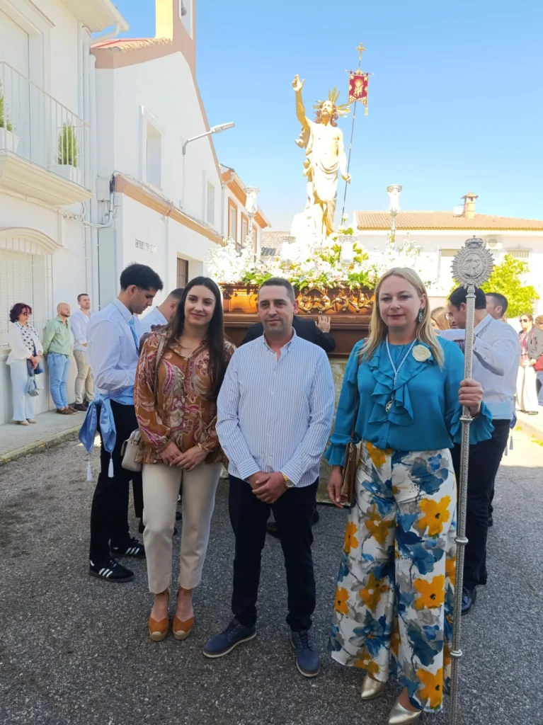 Hdad. Ntra. Sra. De los Angeles y Stmo. Cristo de la Juventud en su Resurrección La Carlota Imágenes 2026