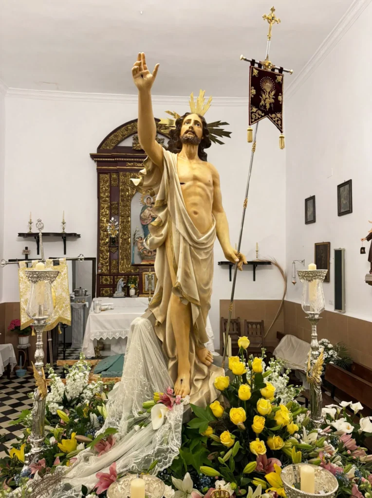 Hdad. Ntra. Sra. De los Angeles y Stmo. Cristo de la Juventud en su Resurrección La Carlota Imágenes 2026
