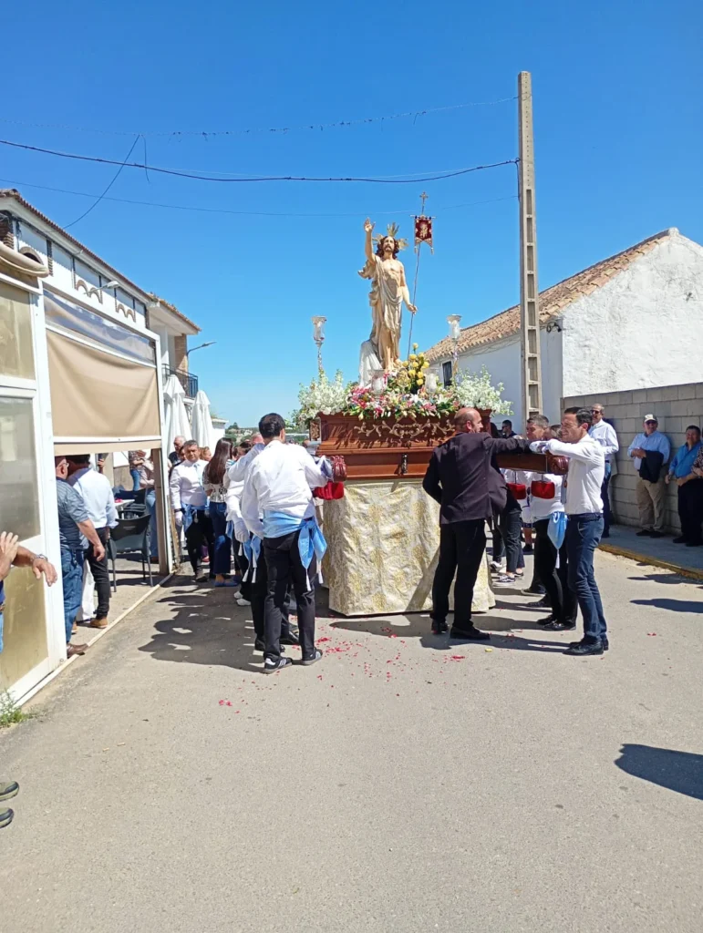 Hdad. Ntra. Sra. De los Angeles y Stmo. Cristo de la Juventud en su Resurrección La Carlota Imágenes 2026